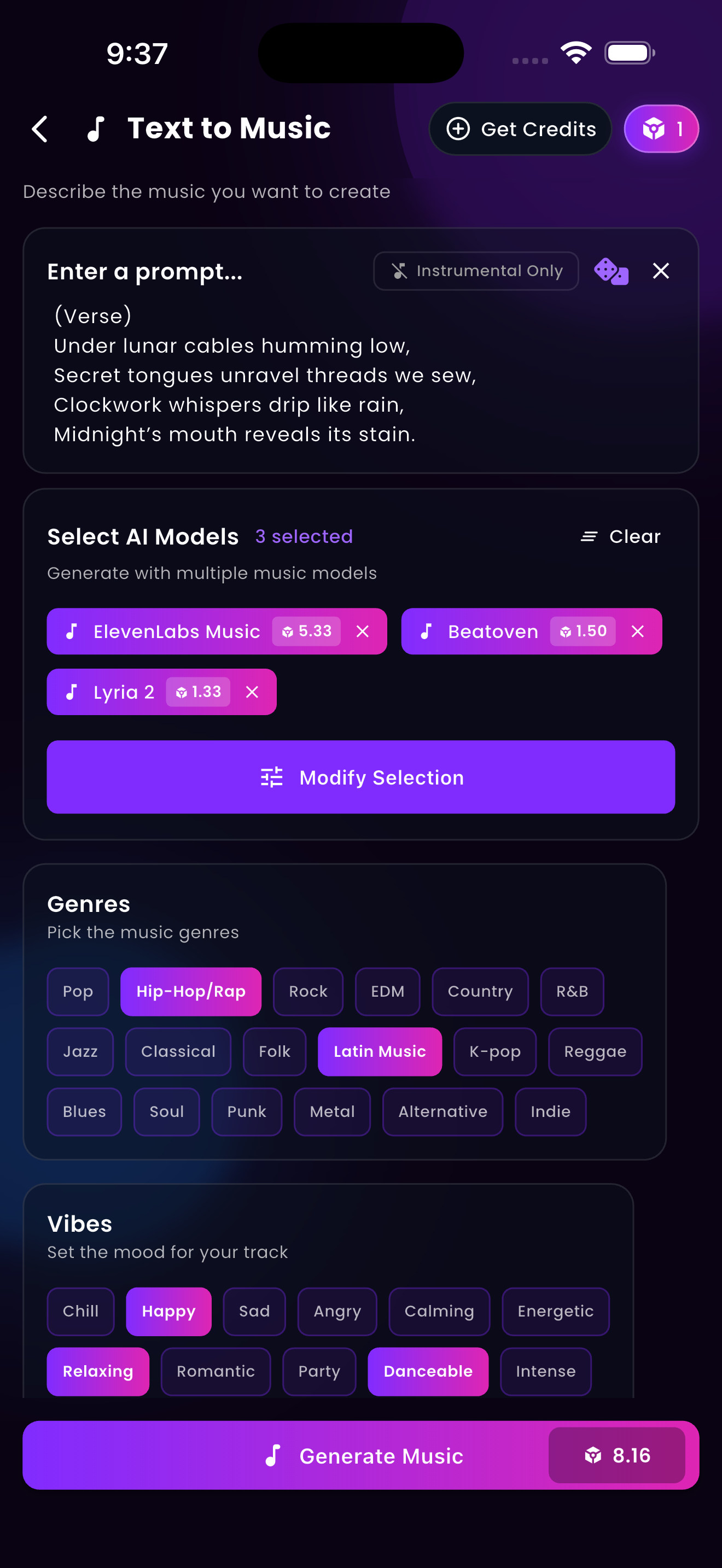 Text to Music AI - Generate original music from text descriptions